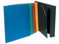 Gummibandsmapp 3-klaff A3 600g sort