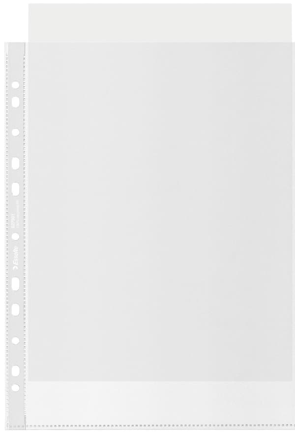 Plastficka ESSELTE rec A4 0,10 50/fp