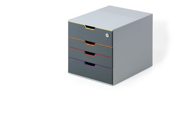 Blankettbox DURABLE Varicolor 4 Safe grå
