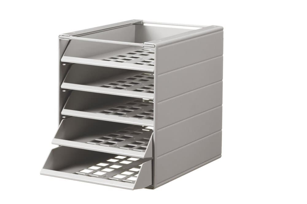 Blankettbox Idealbox Basic 5-fack grå