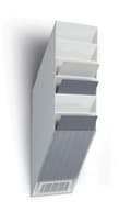 Miniatyrbild 2 av 2: Blankettfack Flexiboxx A4S 6-fack vit