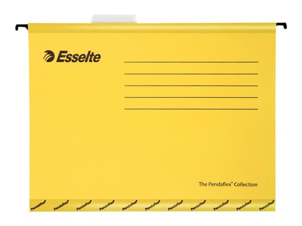 Hängmapp ESSELTE std A4 gul 25st