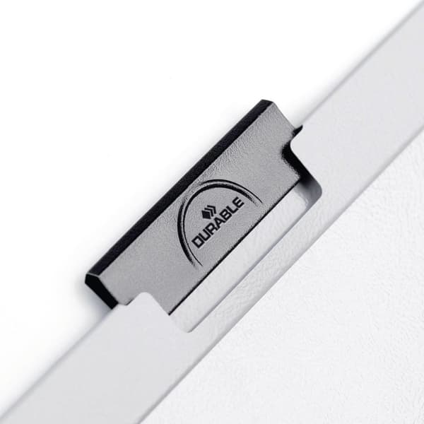 Klämmapp Duraclip 2200 A4 3mm blå 25st