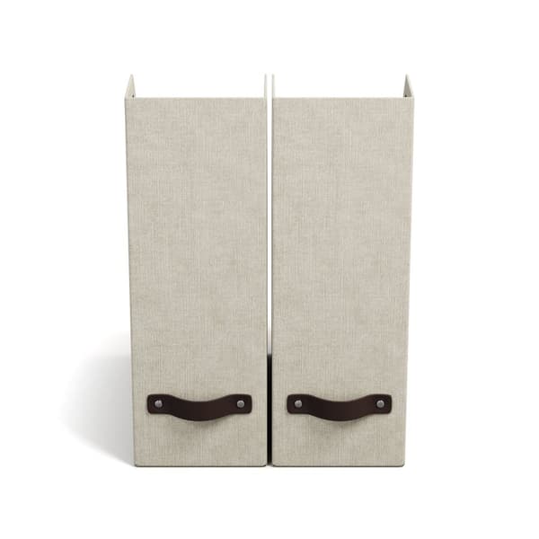 Tidsskriftssamlare William Linen 2-pack Bigso Box of Sweden