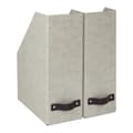 Miniatyrbild 1 av 4: Tidsskriftssamlare William Linen 2-pack Bigso Box of Sweden