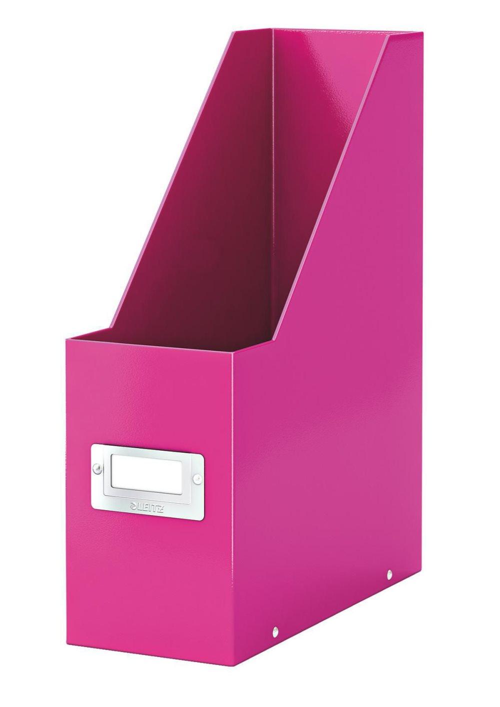 Tidskriftssamlare ClicknStore A4 cerise
