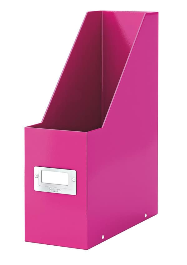 Tidskriftssamlare ClicknStore A4 cerise