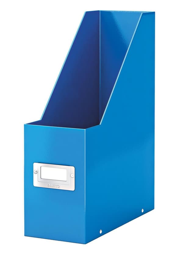Tidskriftssamlare ClicknStore A4 blå