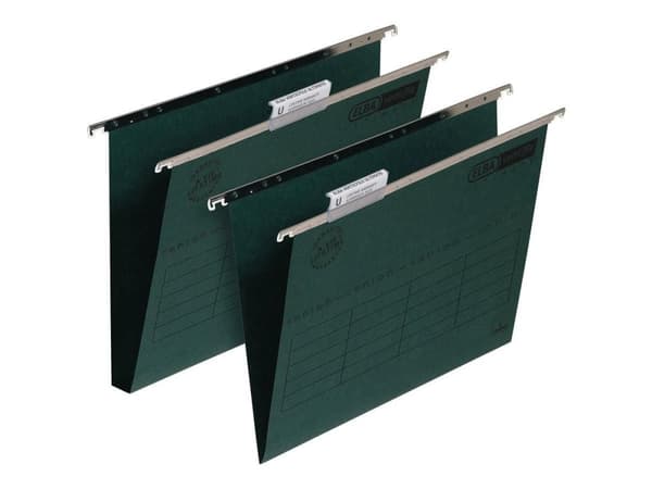 Hängmapp ELBA Vertic Folio 30mm grön 50st