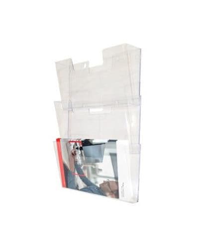 Blankettfack 3-fack transparent