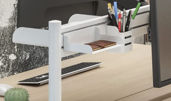 Document/telephone holder for slatwall panel (DELO-0151)