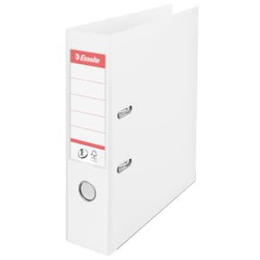 Brevordner No1 Vivida A4/75 Hvit EU hullstandard Esselte