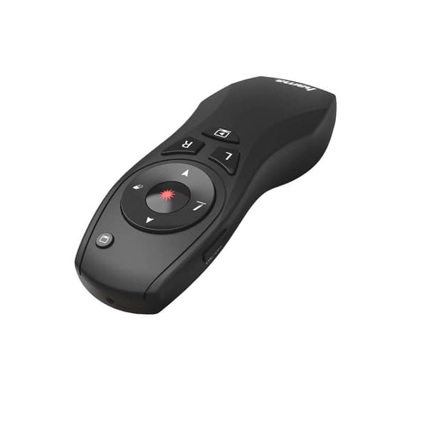 HAMA Wireless Presenter X-Pointer 6-in-1 Musta