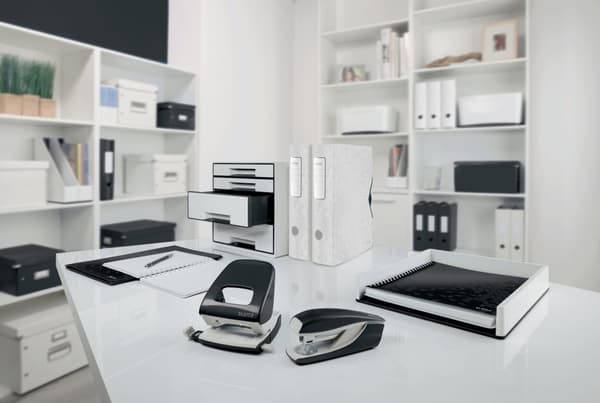 Tidskriftssamlare ClicknStore A4 svart