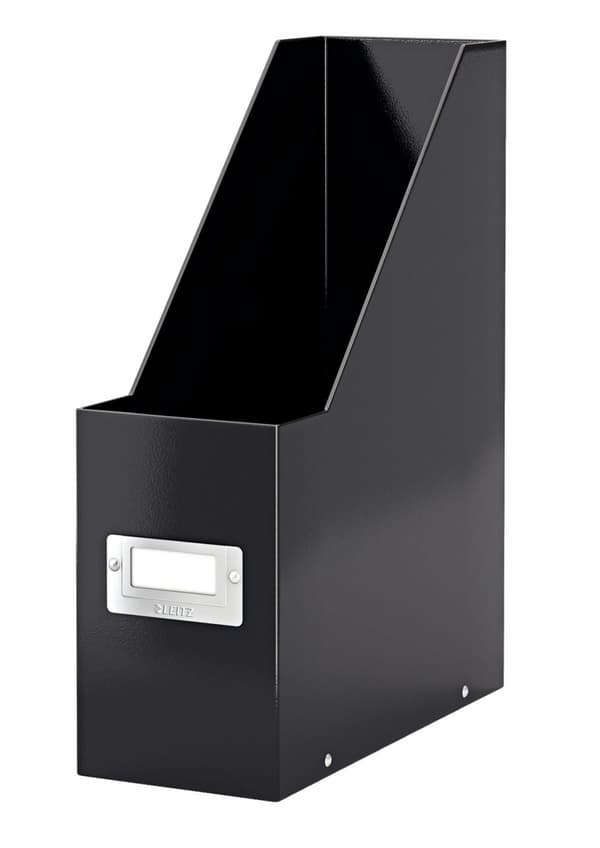 Tidskriftssamlare ClicknStore A4 svart