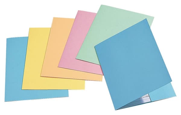 Mapp LYRECO A4 1-klaff 250g grön 100/fp