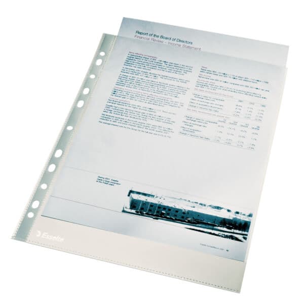 Plastficka A4 105 my 100-pack