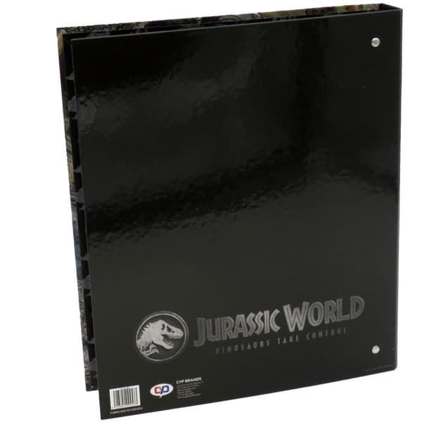 Jurassic World A4 folder rings