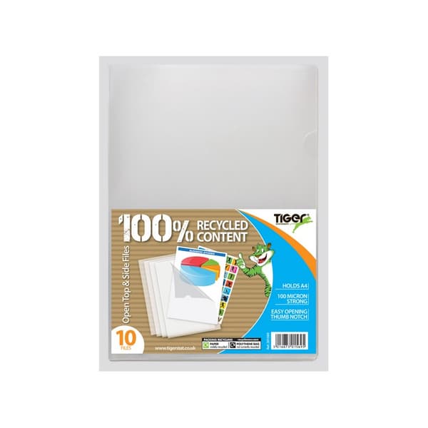 Tiger A4-mappe (pakke med 10 stk.)