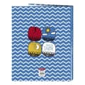 Miniatyrbillede 2 af 2: Ring binder Algo de Jaime Ocean A4 (26.5 x 33 x 4 cm)