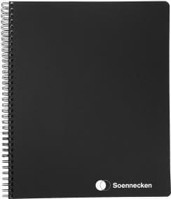 Soennecken Officebook 2350 DIN A4+ 90g 80 arkkia. 4c. Marginaali 3 rekisteröi lin. (2350)