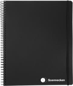 Soennecken Officebook 2352 DIN A4+ 90g 80 ark. Elastik 3 registre kar. (2352)