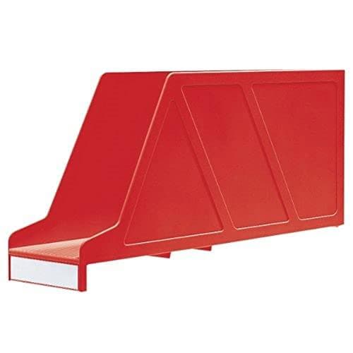 Leitz OrgaClass Magazine File, Landscape Format, Pakke med 20, Rød, 24210025