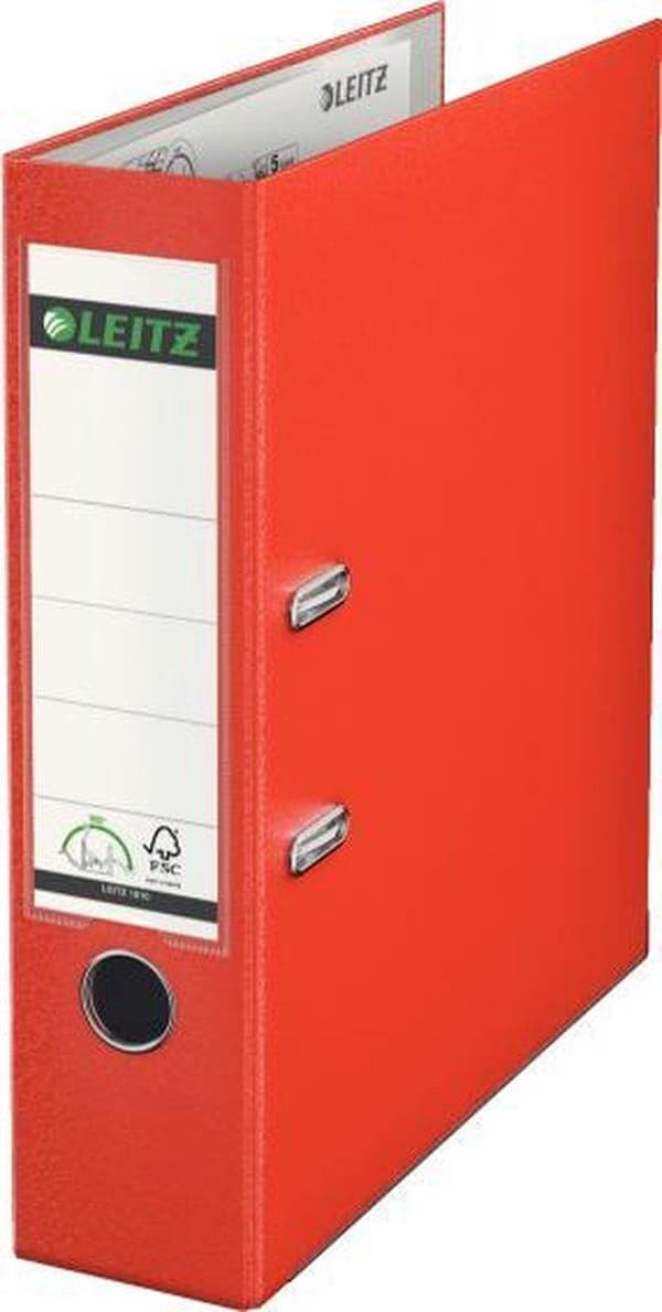 Leitz 180° Filmappe Plast - 80 mm - A4 - Lyserød