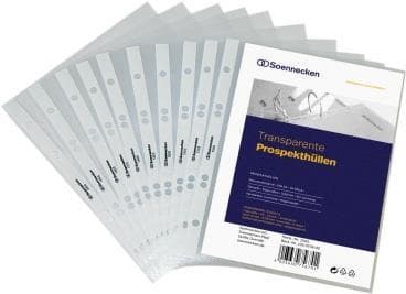 Soennecken broschyrfodral 1613 DIN A5 PP transparent 100 st/förp. (1613)