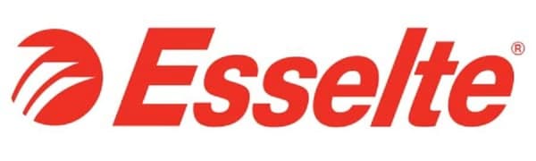 Esselte 25mm A4+ erittäin leveä esitys 4D rengaskansio - valkoinen
