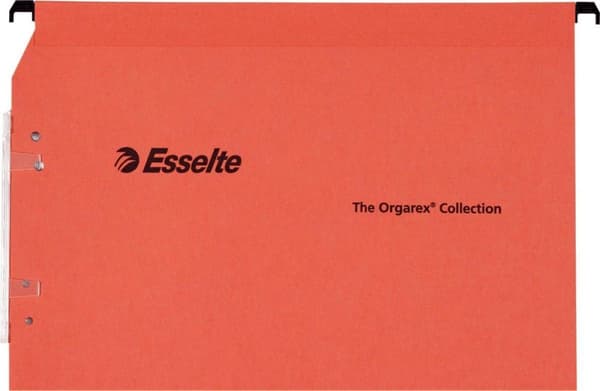Esselte Orgarex Dual Lateral hængemappe - A4 - 25 stk - Orange