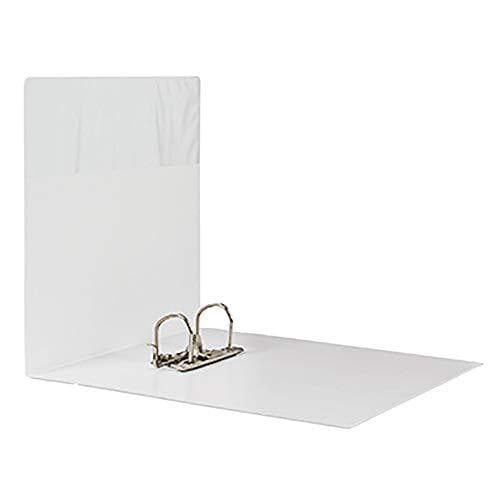 Soennecken Display Mappe A4 Polypropylen Håndtag Mekanisme. Rygbredde: 24 mm, hvid