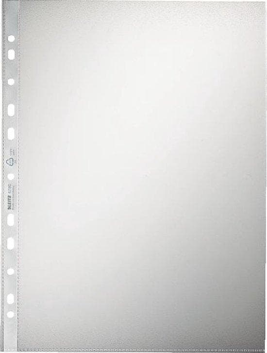 LEITZ broschyrhylsa standard, A4, PP, kornig, 0,09 mm öppen upptill, permanent, perforering: Europerforering (4790-00-00)
