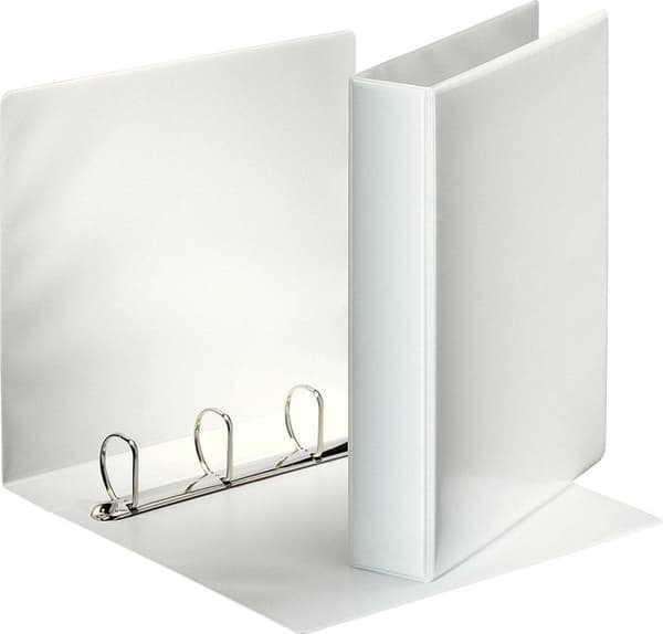Esselte anpassningsbar ringpärm baksida 62 cm 4 D-ringar 40 mm vit