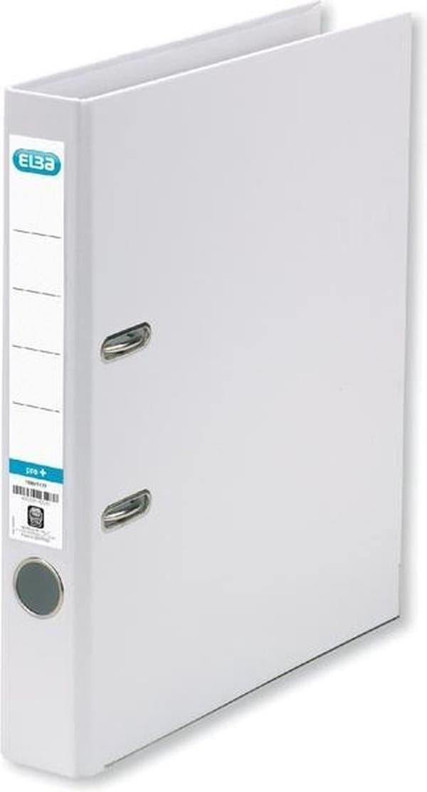Arkivmapp Elba Smart Pro+ A4 50mm PP vit