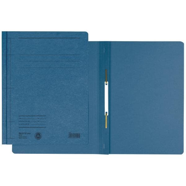 LEITZ Rapid folder, DIN A4, Manila pap, blå 250 g/kvm, kapacitet: 250 ark, hæftemekanisme til - 25 stykker (3000-00-35)