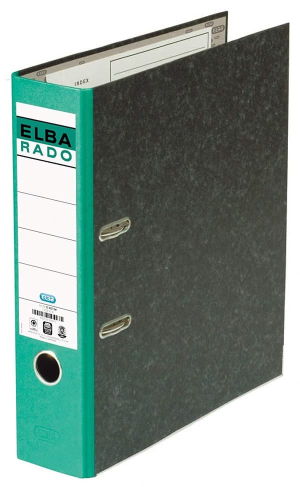 ELBA folder ELBArado 100022601 DIN A4 80mm kartong grön (100022601)