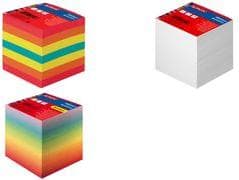 Herlitz blank notesblok limet med dækark, 1 stk i foliepakke, 900 ark, 9 x 9 cm, hvid