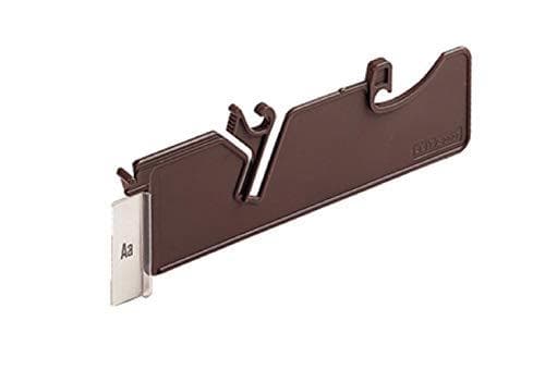 Leitz 20270075 Ripustettava opaskortti A4-arkistokaappiin, muovinen ruskea