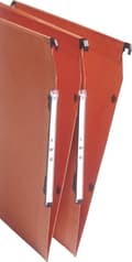 Miniatyrbillede 1 af 3: Esselte Orgarex VisioPlus lateral hængemappe - A4 - Orange - 25 styk - Til at arbejde hjemmefra - Ideel til hjemmekontoret