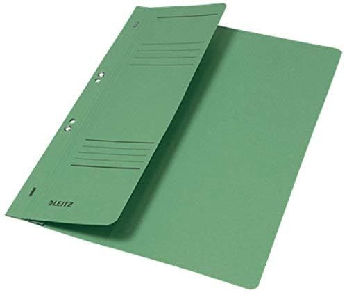 Esselte Leitz øjebinder, 1/2 frontomslag, A4, kommerciel syning, Manila pap, grøn