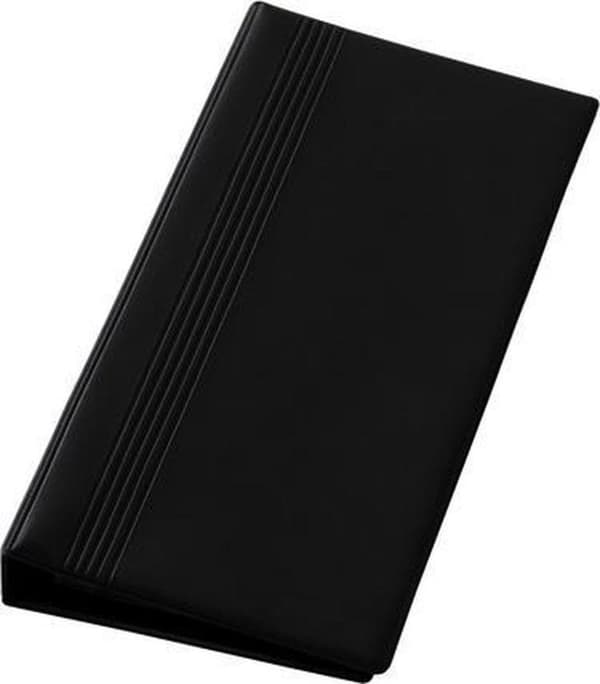 käyntikorttikansio Sigel musta 200 käyntikortille 90x58mm SI-VZ300 asti