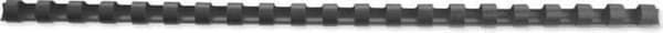 Bind rygg gbc 10 mm 21-ring a4 svart