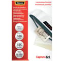 Miniatyrbillede 1 af 5: Fellowes lamineringsfilm 60x90 mm, blank, 125 mikron, 100 stk.