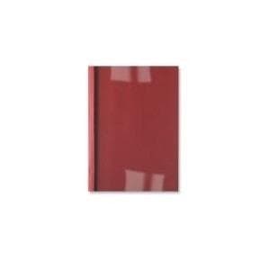 GBC LeatherGrain - Termobindningsomslag - 3 mm - A4 (210 x 297 mm) - 30 ark - 150 mikron - Röd - 250 g/m2 - 100 st. - för ThermaBind T200, T400 (IB451