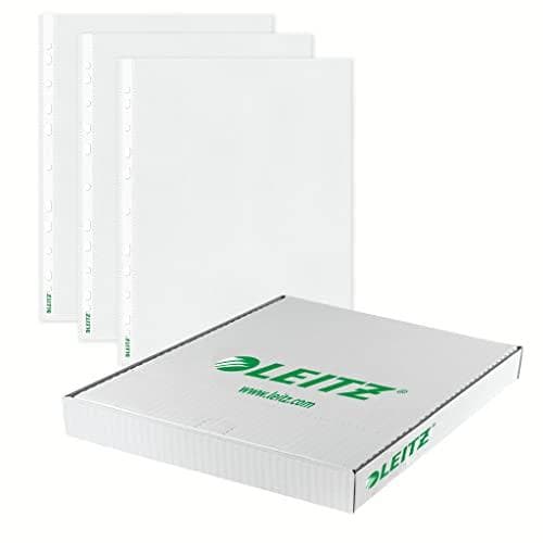 Leitz 4734-31-00 Super Premium dokumentplånbok A4 PVC-hårdfilm vattentät paket med 10