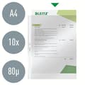 Miniatyrbild 2 av 6: Leitz 4734-31-00 Super Premium dokumentplånbok A4 PVC-hårdfilm vattentät paket med 10