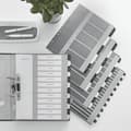 Miniatyrbillede 2 af 5: Leitz WOW Tab 1-10 faner genanvendelige A4-format Sort/Hvid