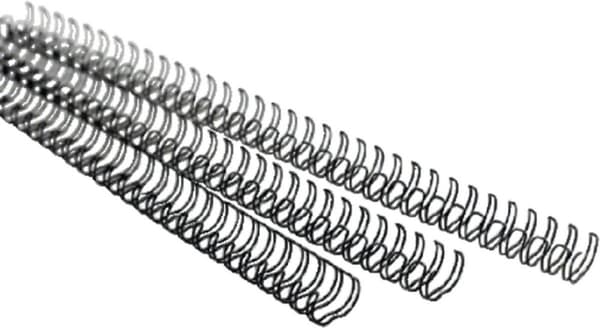 Wire back 8mm 34 ringe A4 GBC Sølv