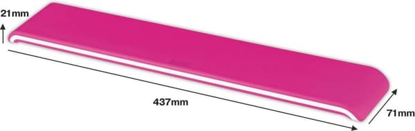 Leitz WOW Ergo justerbar håndledsstøtte - Pink
